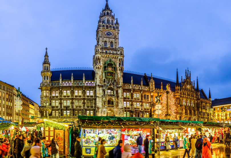 Munich Marienplatz Christmas markt