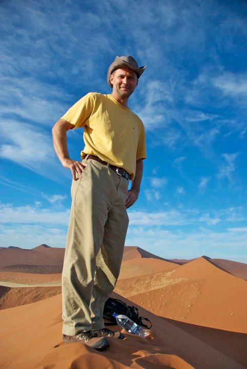 Michael Hodson in Namibia, South Africa