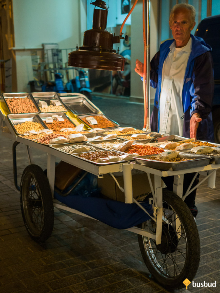 Street vendor in Athens, Greece