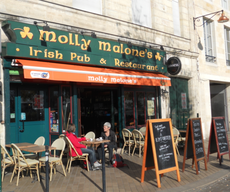 Molly Malone’s proche du Grand Stade à Bordeaux
