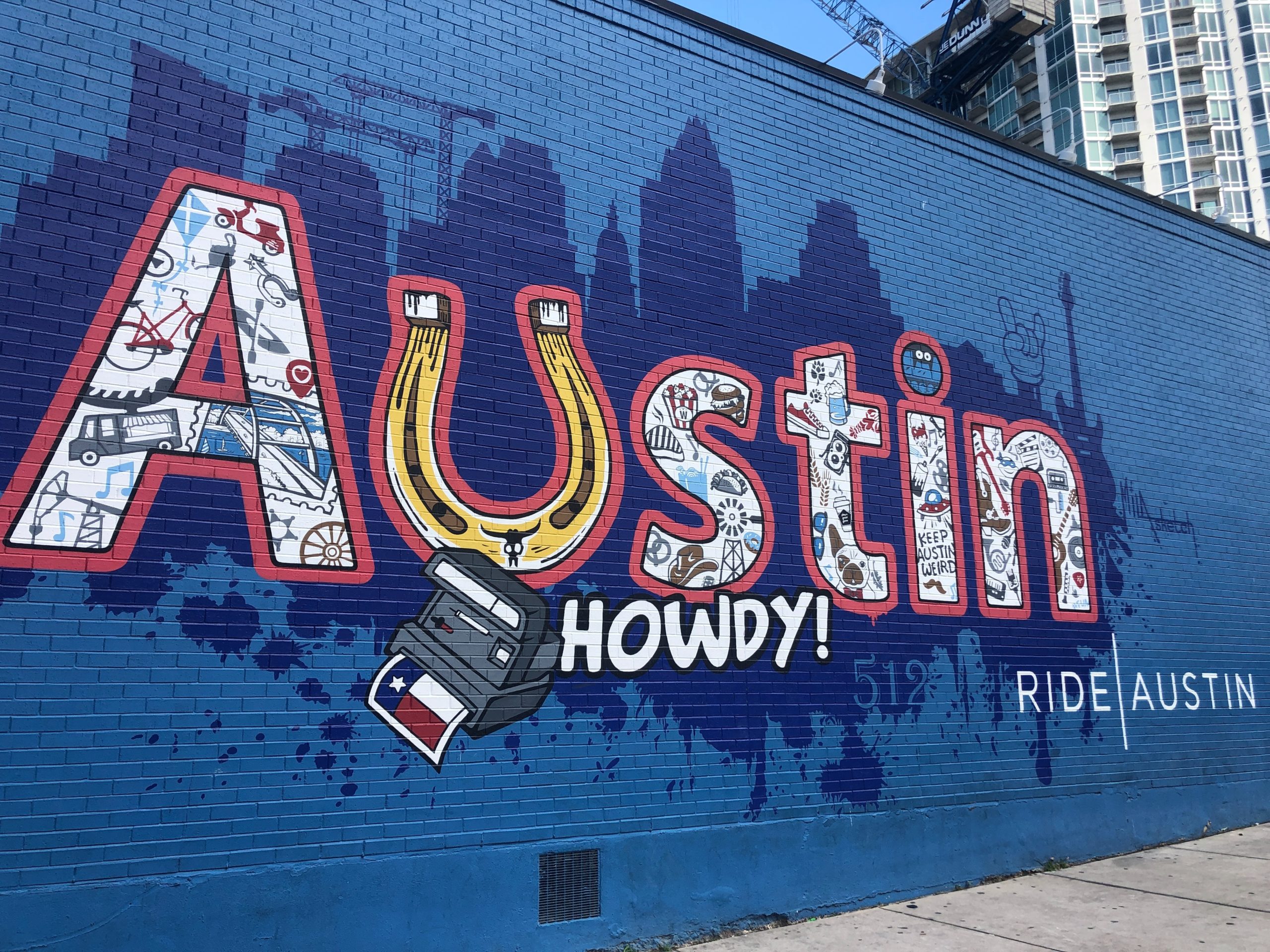 Wall art in Austin