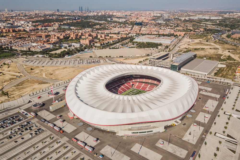 Wanda Metropolitano stadium, where the final will be held.