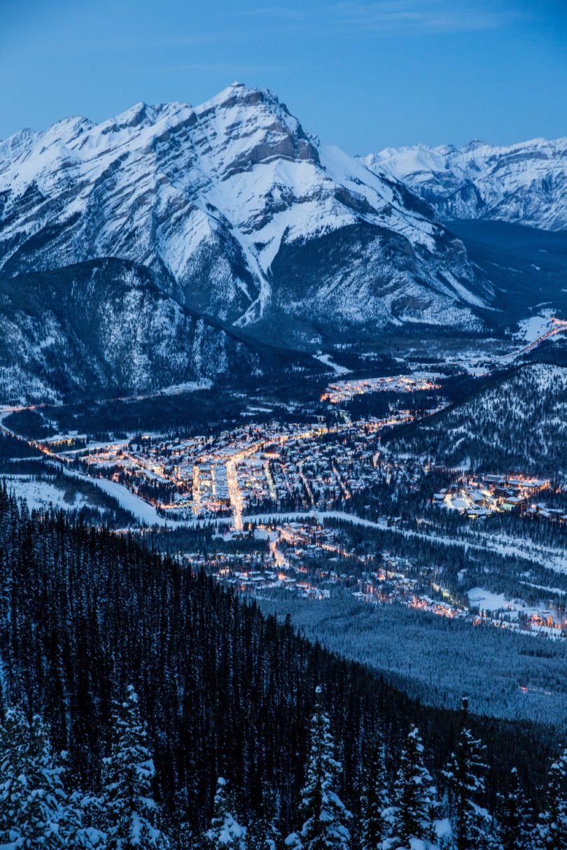 Banff ski mountain